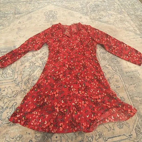 fitted lace wedding dress ALAZA Red Cherry Leaf White Women's Summer Dress Sun Dress Sleeveless with  Pockets S at Amazon Women's Clothing store main image 0